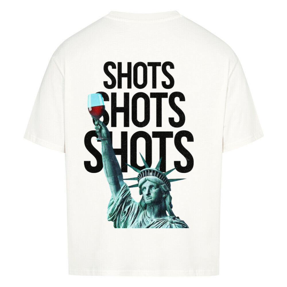 "SHOTS"  Oversized Shirt