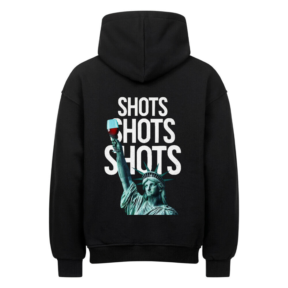 "SHOTS" Oversized Hoodie