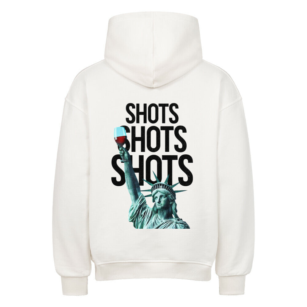 "SHOTS" Oversized Hoodie