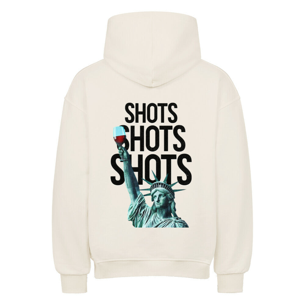 "SHOTS" Oversized Hoodie