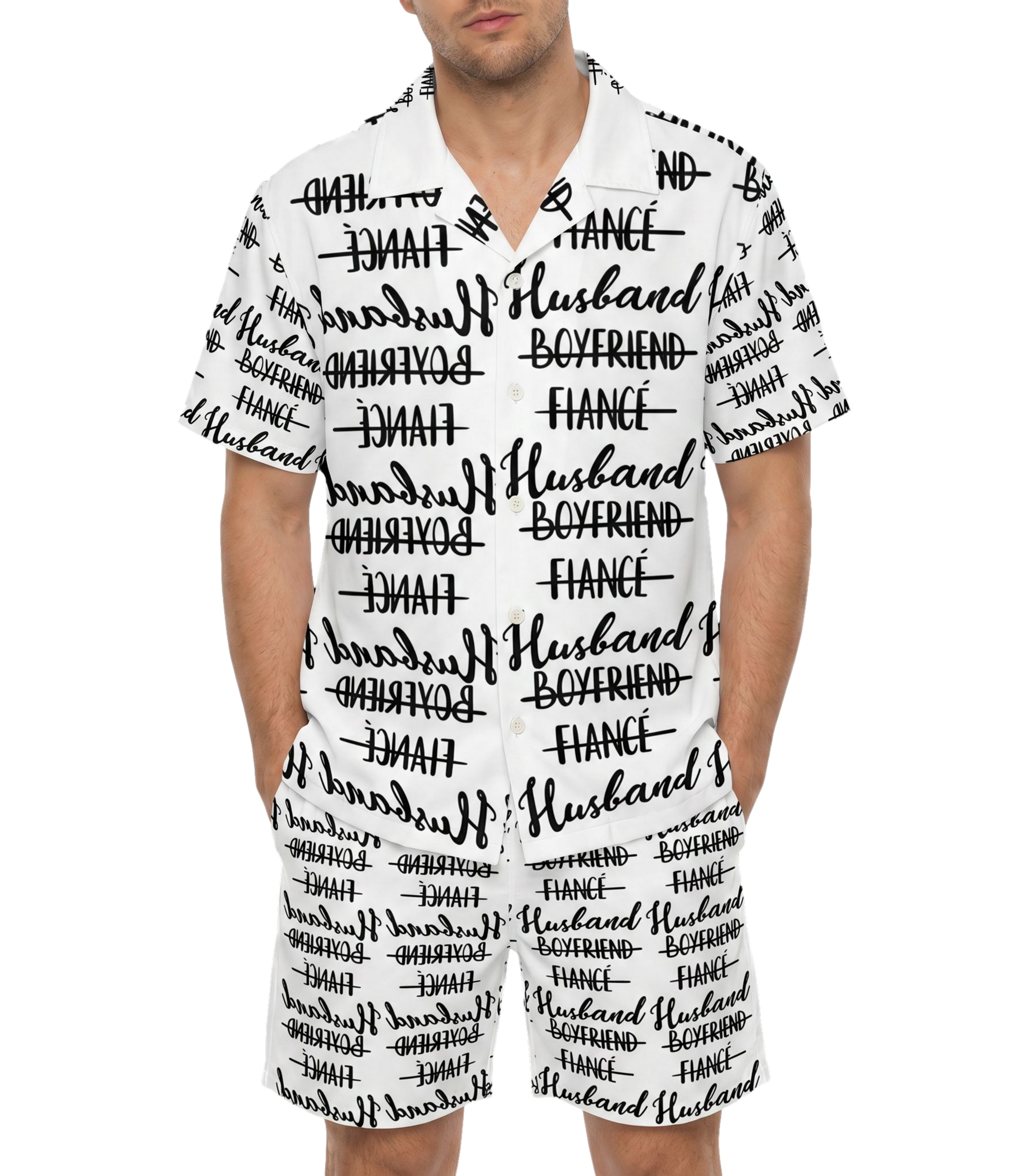 "HUBBY"  Hawaiihemd